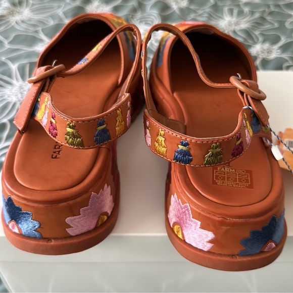 RARE NIB FARM Rio | Antwerp Platform Shoe | 10 - Picture 9 of 15